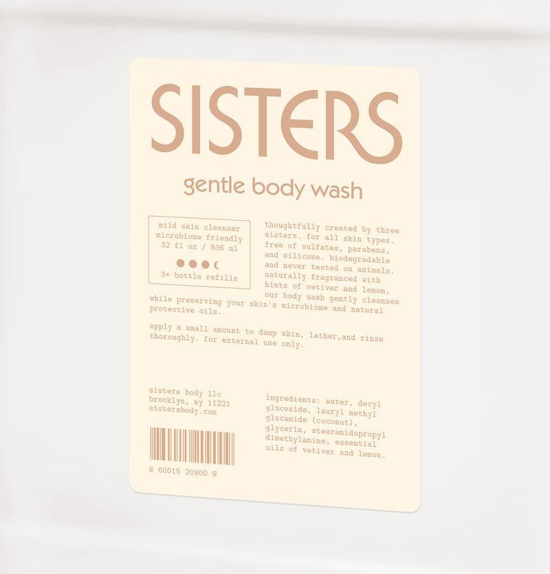 Gentle Body Wash 32 oz. bulk