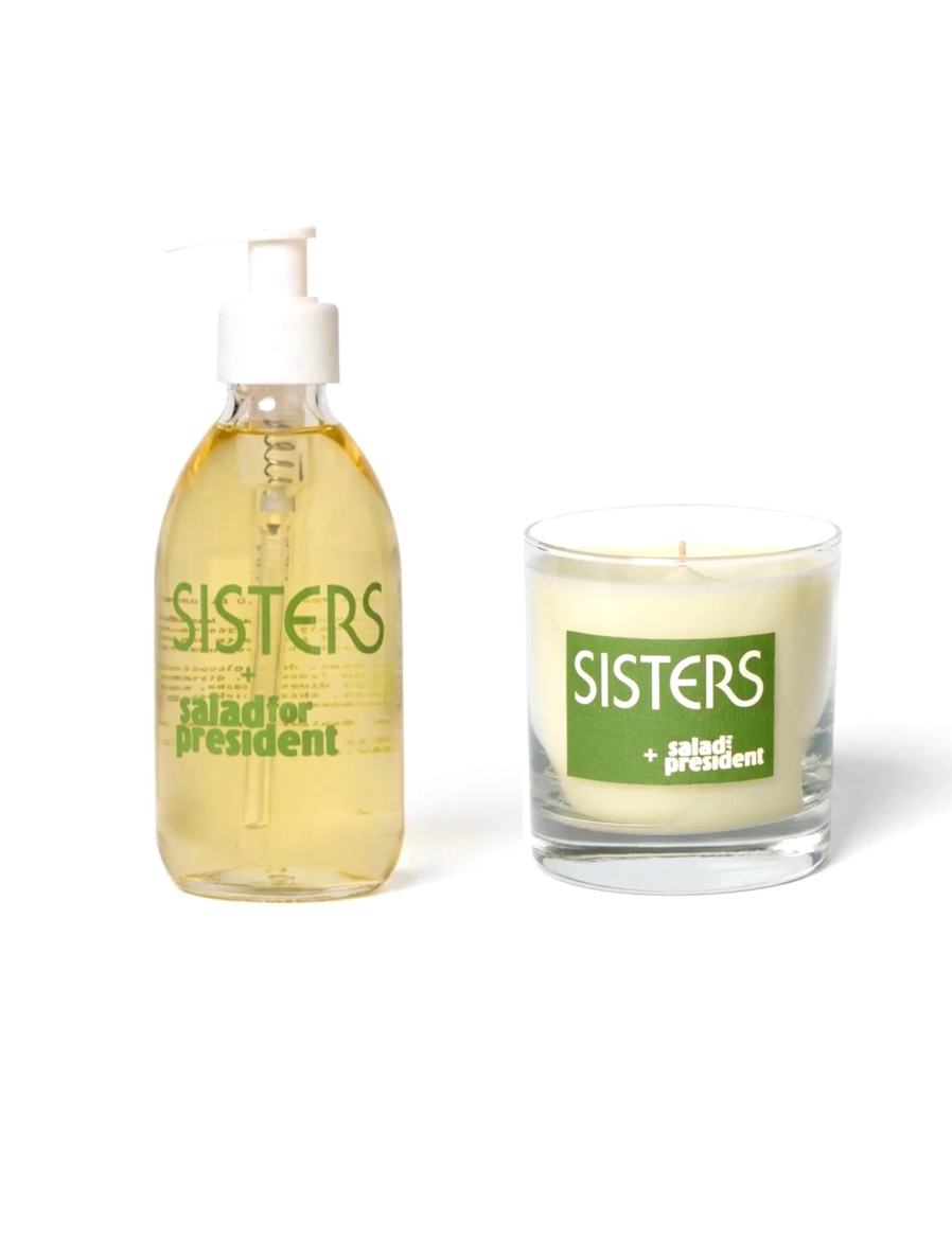 SALAD SET : Salad soap + candle bundle